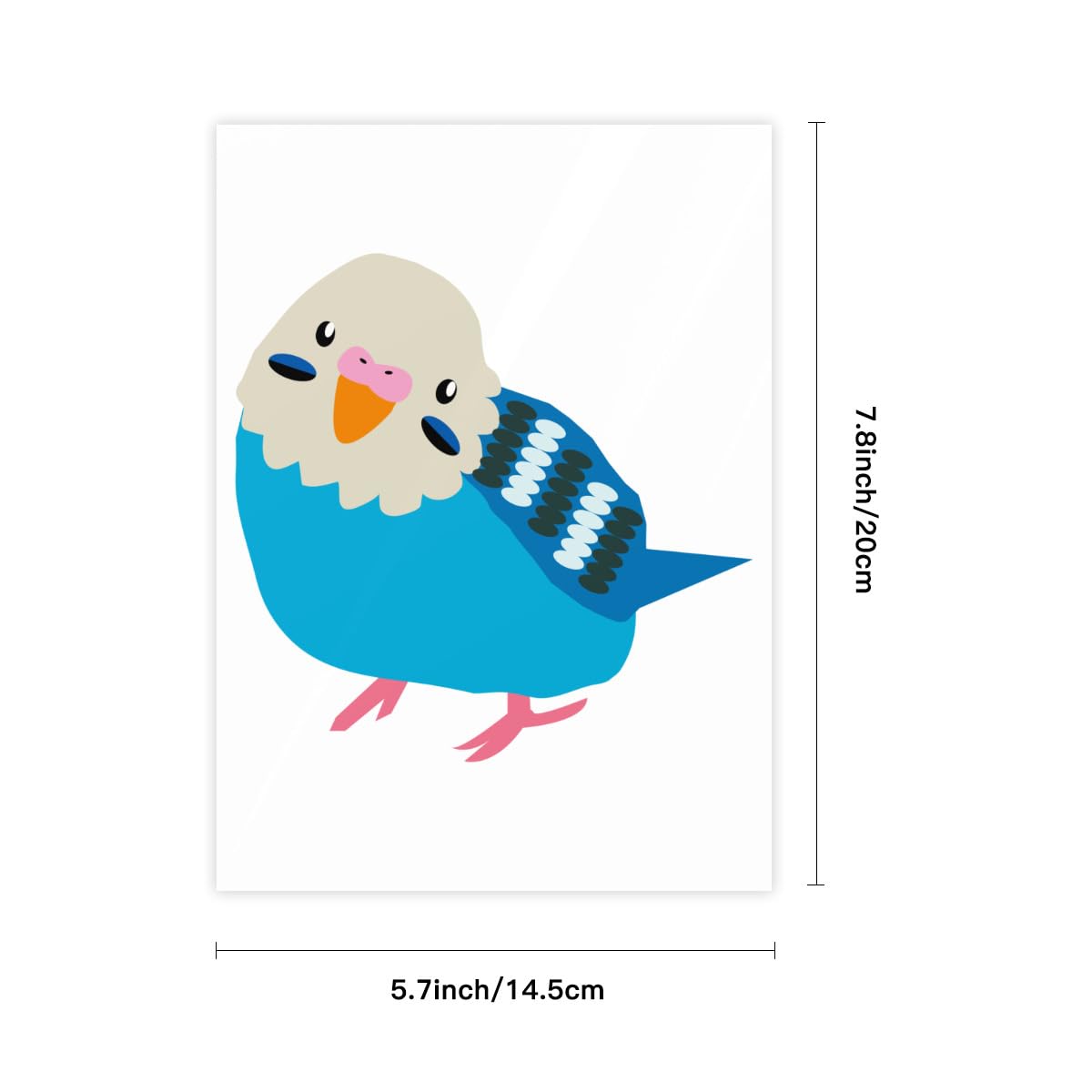 Amazon.co.jp: セキセイインコ アニメ ステッカー PVC 防水 Amazon.co.jp: セキセイインコ アニメ ステッカー PVC 防水
